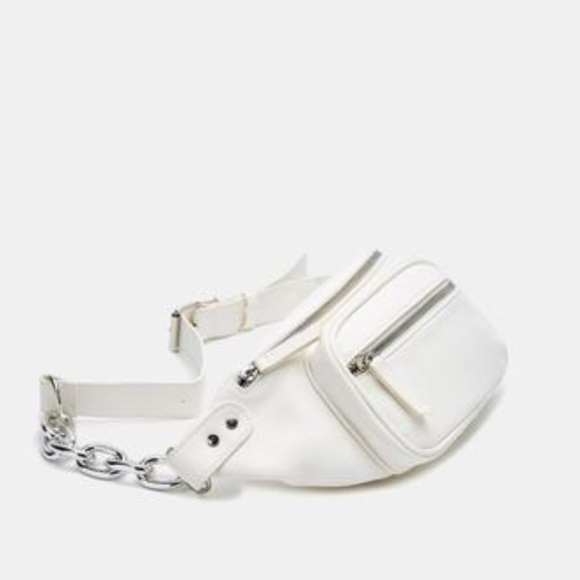 Bershka White Belt Bag - Picture 5 of 11